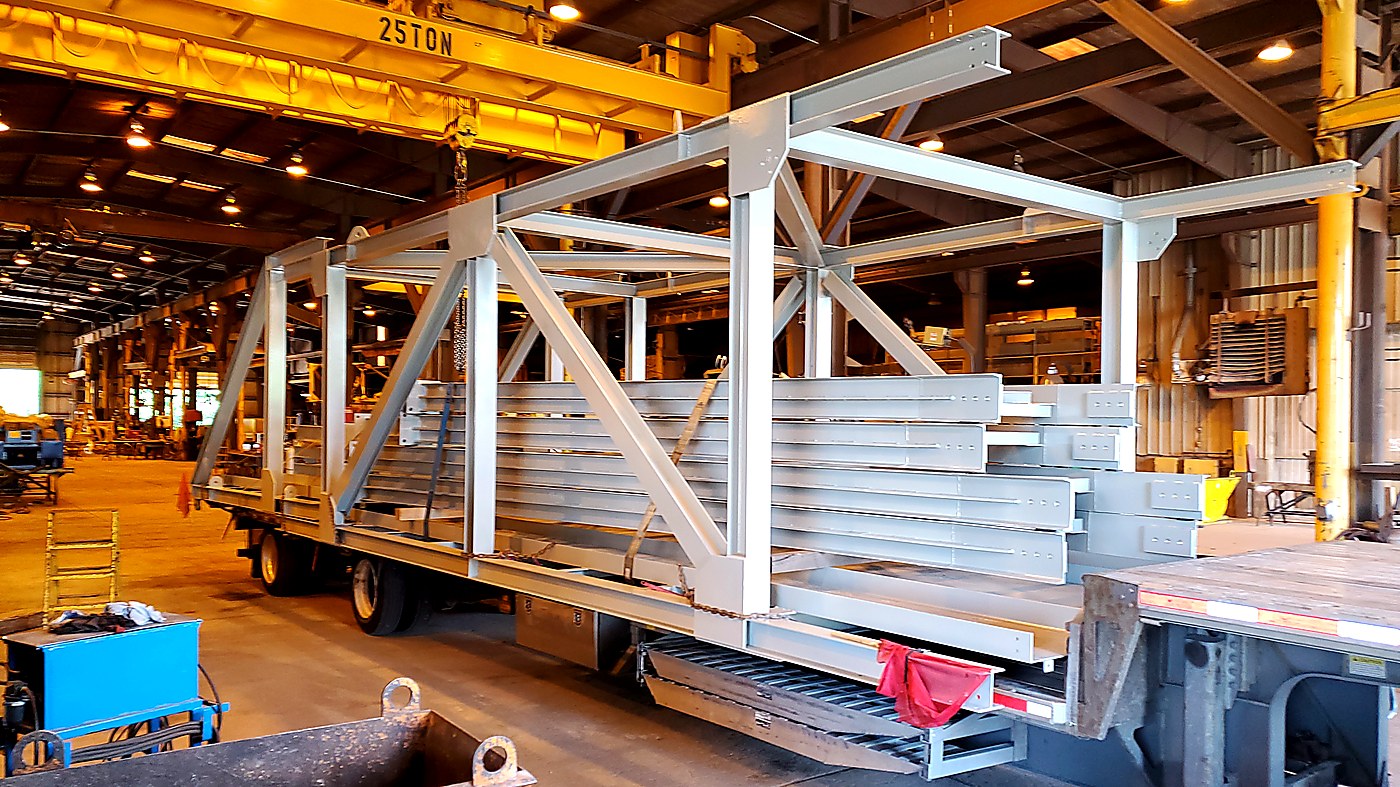 Steel structure industrial load